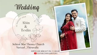 ABIN amp TESLIN WEDDING 22AUGUST2024 1130 AM  PULARISTUDIO [upl. by Ojoj]