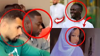 Incroyable regardez Sadio Mané avec sa femme Nampalys Mendy au mariage de Sadio Mané [upl. by Odnaloy]