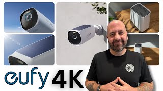 EufyCam S330 EufyCam 3 4K Solar Security Camera Unboxing amp Review [upl. by Schwab]