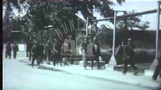 Rossington mining village in West Yorkshire 1960 Archive Film 91243 [upl. by Ahtanamas439]