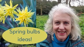 Spring bulbs ideas  plus spring garden tour of Doddington Place Gardens [upl. by Sirronal673]