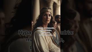 Hypatia of Alexandria renowned mathematician philosopher amp astronomer ancienthistory [upl. by Ynnohj]