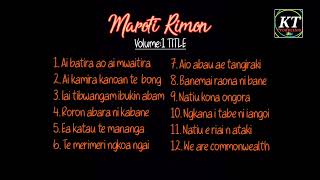 Maroti Rimon Vol1 FULL ALBUM [upl. by Gnilrac177]