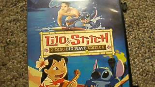 Lilo amp Stitch 2 Disc Big Wave Edition  DVD Unboxing [upl. by Einnod]