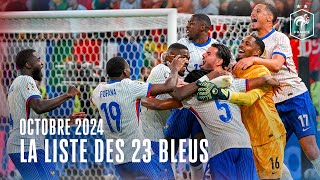 Les 23 Bleus pour octobre 2024 [upl. by Annecorinne]