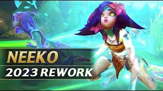 NEEKO REWORK 2023 Gameplay Spotlight Guide  League of Legends [upl. by Recnal]