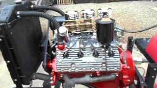 8BA Flathead with 400JR Camshaft 3x2 [upl. by Nyrmac821]