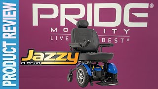 🧑🏻‍🦼 Pride Mobility Jazzy Elite HD Power Wheelchair Review [upl. by Nnazil145]