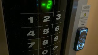 2001 Schindler Smart elevator Lyon France [upl. by Nnaassilem971]