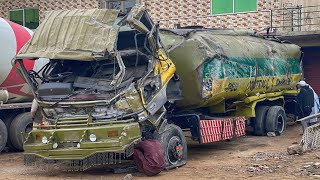 Hino Truck Accident Cabin Chassis Repair  Complete Restoration Video [upl. by Iruam]