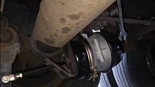 How to change a brake chamber [upl. by Ellicec485]