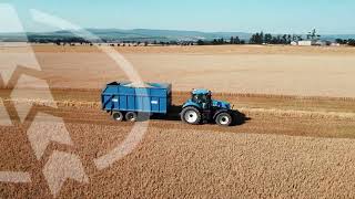 New Holland CR11 Combine Tour Promo Video [upl. by Aenyl648]