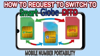 HOW TO REQUEST TO SWITCH NETWORK  MOBILE NUMBER PORTABILITY [upl. by Gherardi]