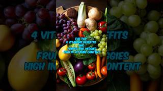 4 Vitamins Benefits shorts health [upl. by Draude52]