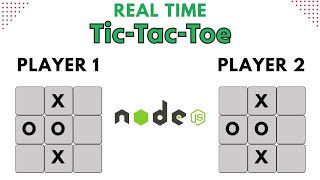 Make a real time multiplayer game  Real time TicTacToe  Socketio Tutorial  Part 1 [upl. by Ainniz]