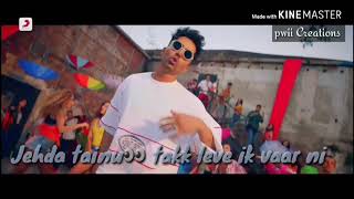 Gallan ne gulabi vich toye nakro  Hardy Sandhu whatsapp status video😊jaani punjabi song 2018 [upl. by Kendy]