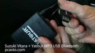 Suzuki Vitara  Yatour MP3 USB Bluetooth pcavtocom [upl. by Debra]