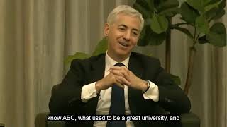 Bill Ackman  Value Investing the economy and the outlook for the world Fireside Conversation [upl. by Ambrosius]