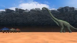 Polacanthus vs Sauroposeidon REVERSED  it’s so funny [upl. by Mairb922]