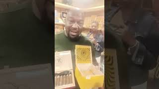 Black Leaf Cigars CEO James Interviews with Courtney P in Birmingham [upl. by Ylera]