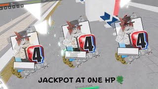 GETTING A HAKARI JACKPOT AT 1HP IN A 2V1  Jujutsu Shenanigans [upl. by Maite207]