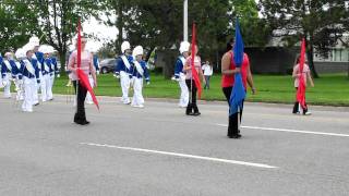 Lamphere High School Marching Band  Memorial Day Parade 5282011  Part 3 [upl. by Okomot]