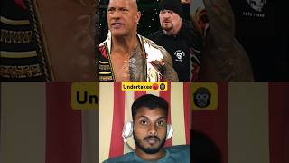 Undertaker vs The Rock wwe fight shorts [upl. by Akinyt]