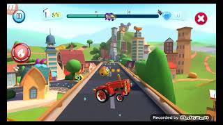 Disney AllStar Racers  Hot Dog Hills Gameplay [upl. by Stortz]