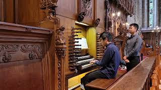 Eric Chan Organ Recital at Dunblane Cathedral Scotland [upl. by Atonsah]