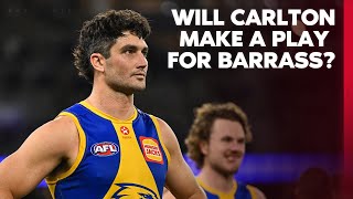 Do Hawthorn NEED Tom Barrass Carlton trade leaves superstar up for grabs  Trading Day I Fox Footy [upl. by Katina]