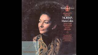 Norma Highlights Maria Callas LP Angel Records 1961 [upl. by Hayouqes]