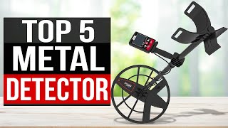 TOP 5 Best Metal Detectors 2021 [upl. by Aleron696]