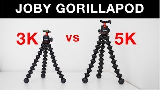 JOBY Gorillapod  3K vs 5K Kit  COMPARISON [upl. by Nirik150]