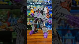 Transformers Legacy Evolution Stunticon Menasor Multipack Hasbro Pulse with DK38 Upgrade Kit [upl. by Gabler732]