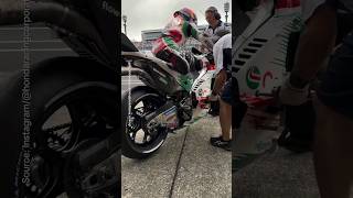 Johann Zarcos Honda RC213V Engine Explosions 🥶  japangp motogp johannzarco rc213v [upl. by Neukam]