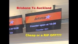 JETSTAR Brisbane to Auckland Review [upl. by Zetnod]