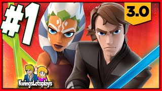 Disney Infinity 30  STAR WARS Part 1 Assualt on Genosis Twilight of the Republic Play Set [upl. by Carlye]