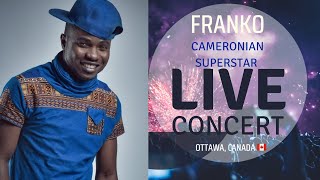 Franko known for his catchy tune Coller La Petite performs live in Ottawa for the first time [upl. by Elbas]