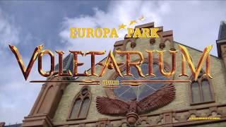 EUROPAPARK Voletarium Neuheit 2017 [upl. by Ellimak336]