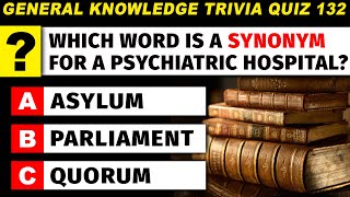 Ultimate General Knowledge Trivia Quiz Part 132  50 Top Questions And Answers [upl. by Frankel]