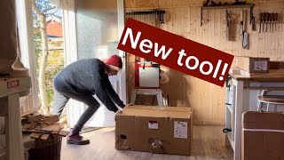 Unboxing my new Axminster saw AXMINSTER WORKSHOP AW254TS 254MM TABLE SAW [upl. by Dewar347]