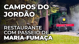 Mariafumaça restaurante e cervejaria artesanal em Campos do Jordão o Parque Bambuí [upl. by Etnecniv]