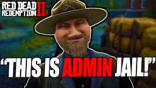 CRINGE Admin Abuse On Red Dead RP [upl. by Gatias]