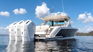 Tiara Yachts 48 LS  Walkthrough Boat Tour with Grady Byus [upl. by Sitnalta633]