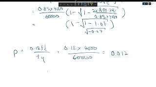 Designing an RC beam  Example 3 In Class Assignment [upl. by Lejna]