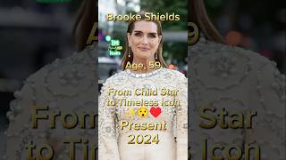 Brooke Shields Then and Now antesedepois beforeandafter brookeshields hollywood [upl. by Clo799]