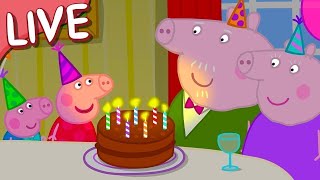 Peppa Pig Full Episodes 🔴 LIVE Peppa Pig SPECIAL EPISODES  Cartoons for Kids [upl. by Jacinta]