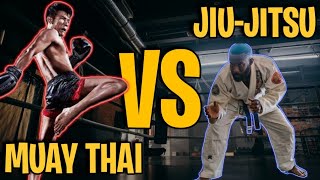 MUAY THAI Vs JIUJITSU DIFERENÇAS QUAL VENCERIA [upl. by Seroled194]