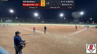 Roughnecks 11u fall vs 915 Brothers 20240926 [upl. by Itin]