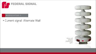 OLD Federal Signal Modulator II dualtone  All signals synth [upl. by Eiramnaej]